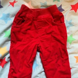 JoJo Maman Bébé lined corduroys with roll-up cuffs